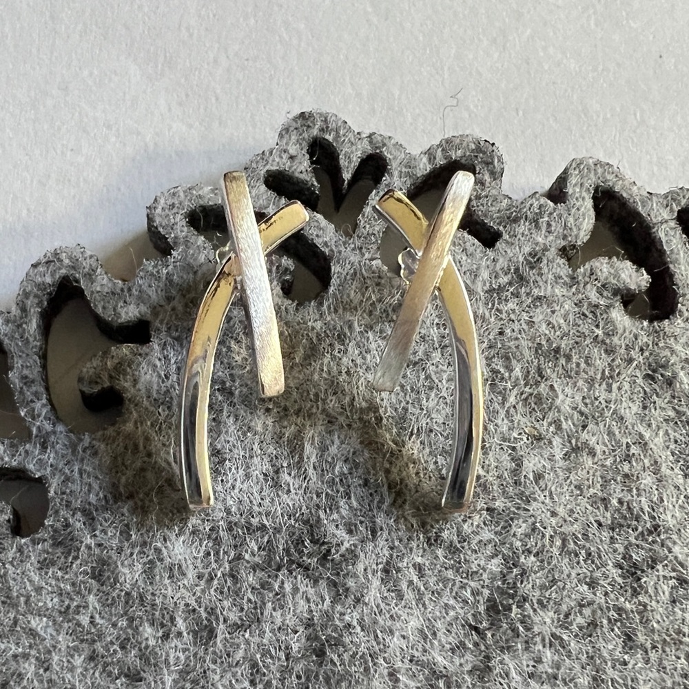 Solid Sterling Silver Earrings - image 5